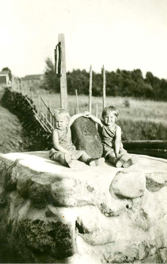 1930's. The boundary stone number 193