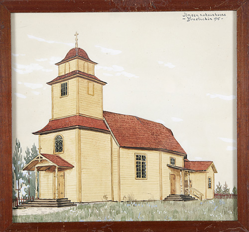 1915. Rautjärvi. Ilmee Chapel