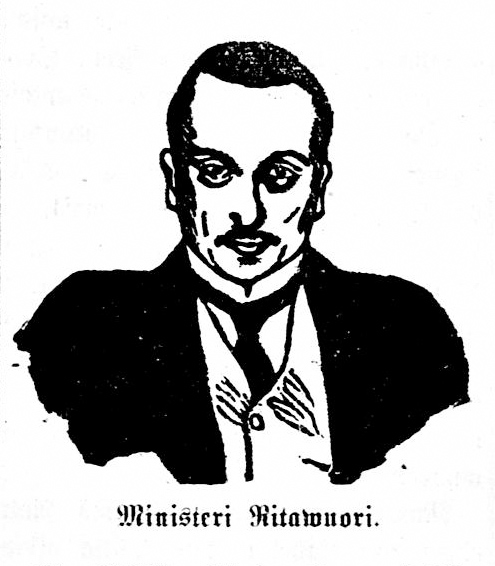 17 февраля 1922 года. Министр Ритавуори