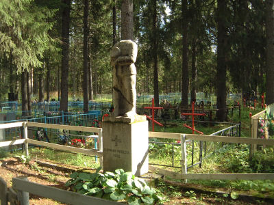 August 26, 2007. The common grave of the heroes of 1918