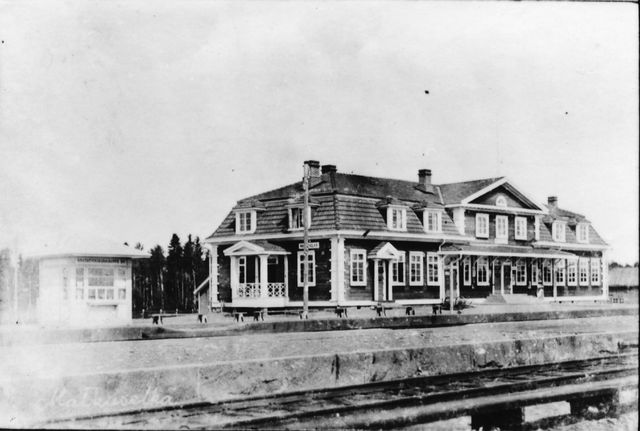 1929. Matkaselän rautatieasema