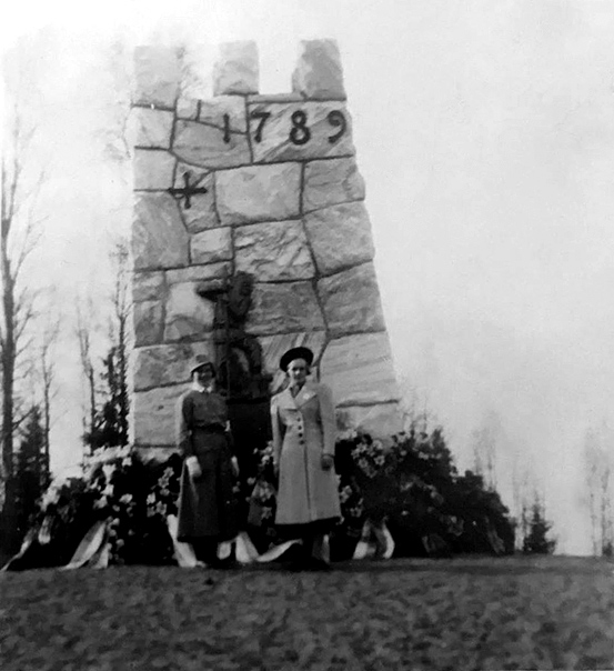 May 18, 1939. Memorial to the Battle of Ruskeala in 1789