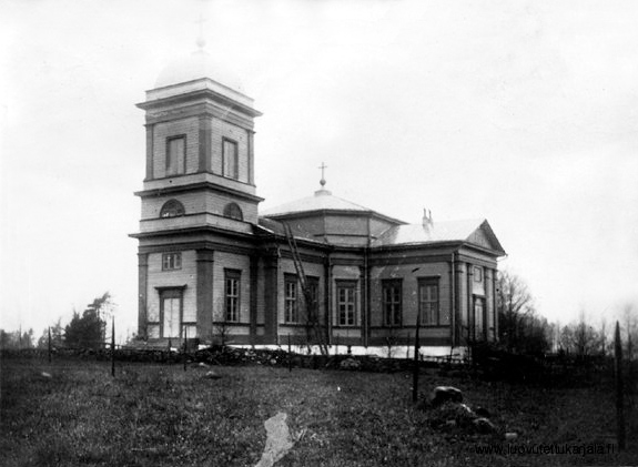 1912 год. Церковь Рускеала