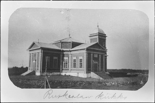 1900's. Ruskeala church