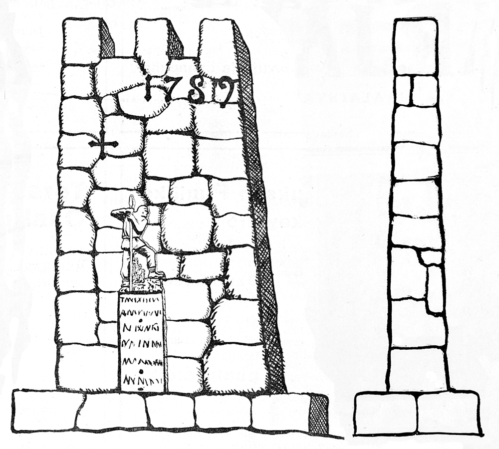 1938 год. Эскиз памятника битве при Рускеала