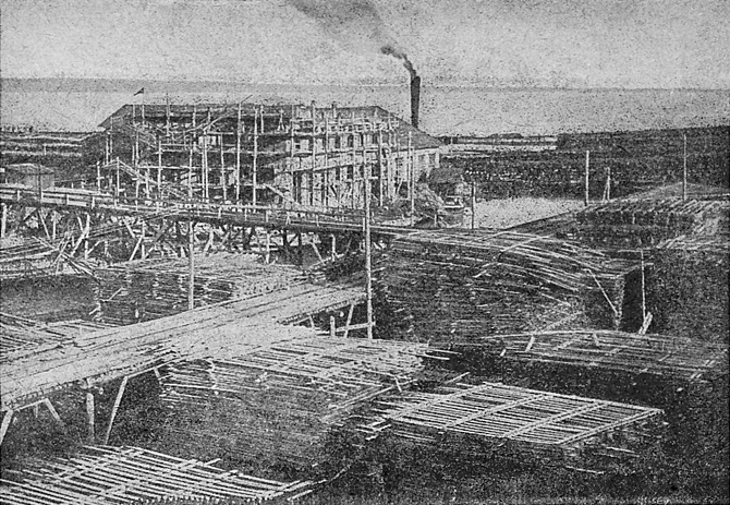 1931. Solomennoye. Sawmill