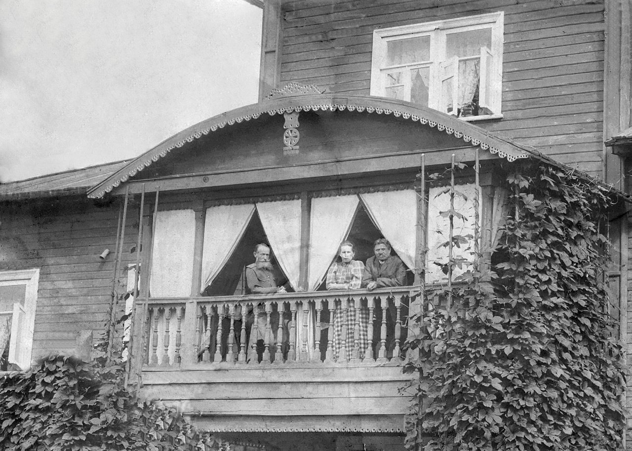 Середина 1900-х годов. Служебное жильё управляющего лесопильным заводом