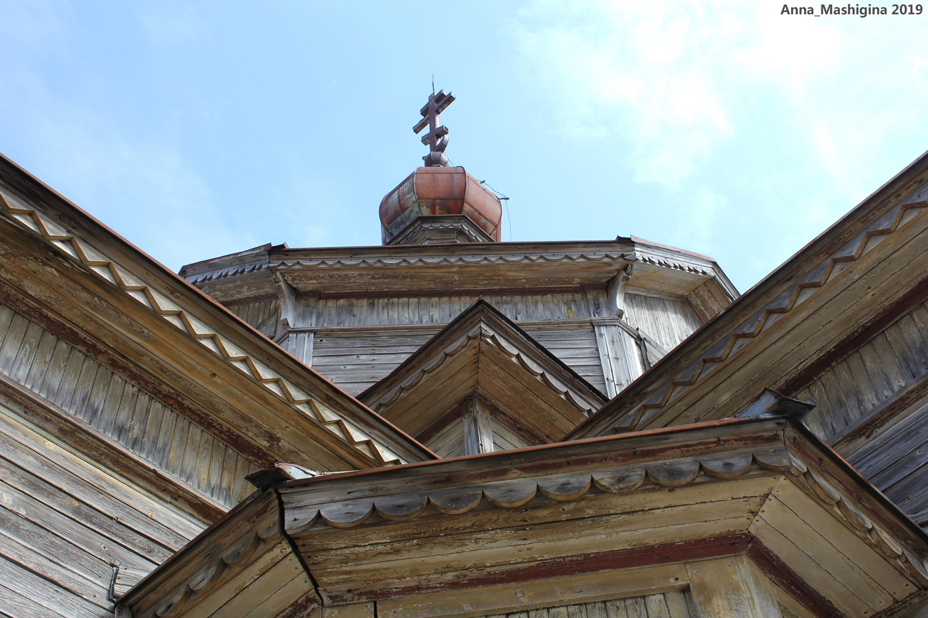 Апрель 2019 года. Орусъярви. Православная церковь