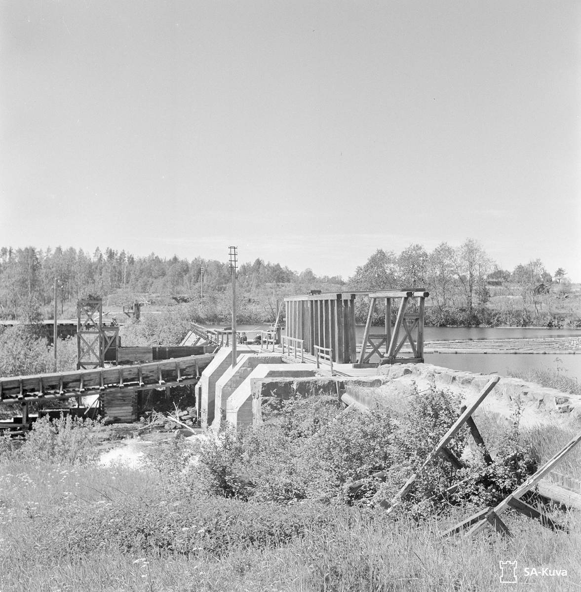 29. kesäkuuta 1942. Ylä-Uuksunkosken vesivoimalaitos