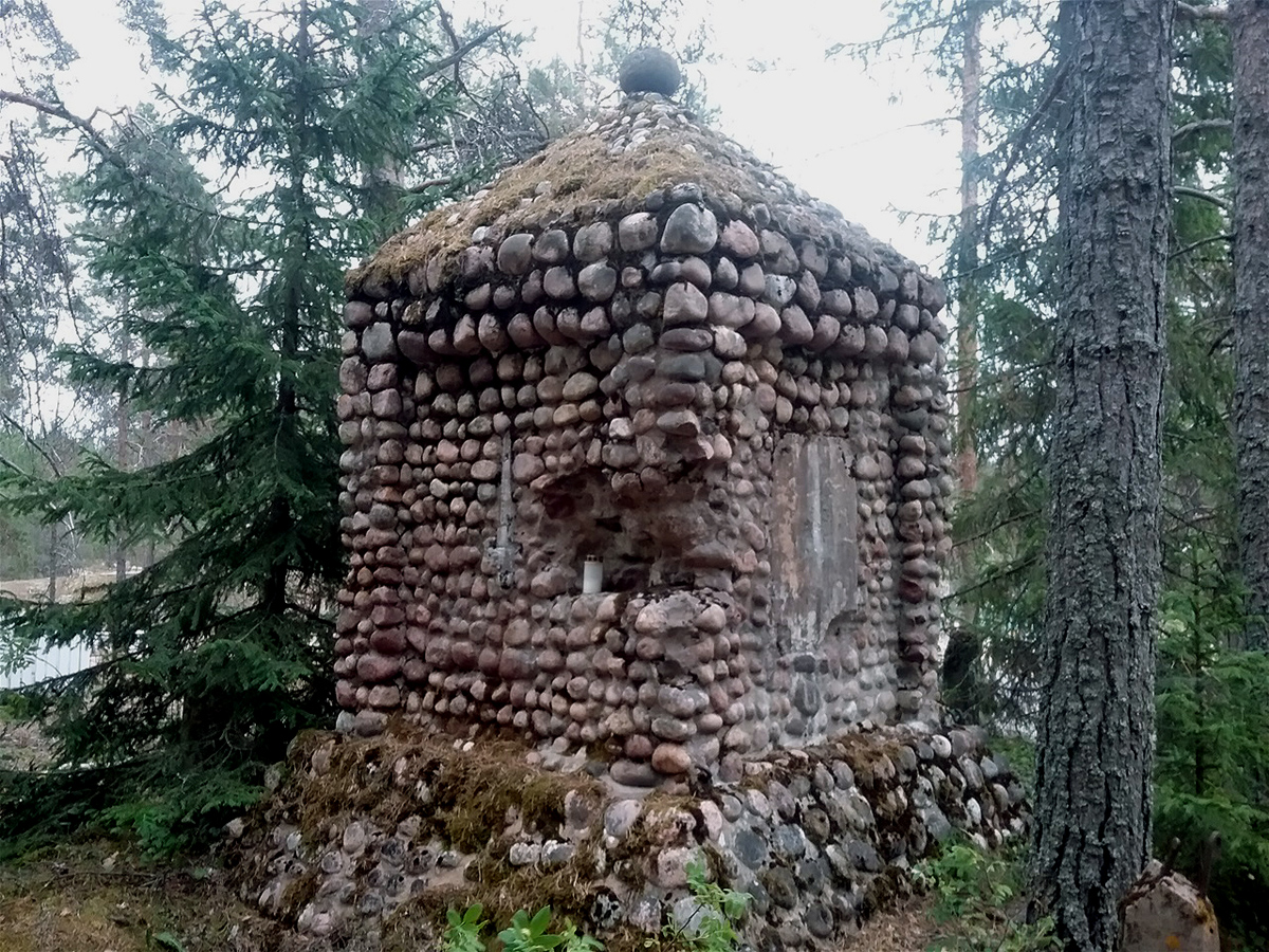 2018. Ylä-Uuksu. Monument of the The Finnish War of Independence
