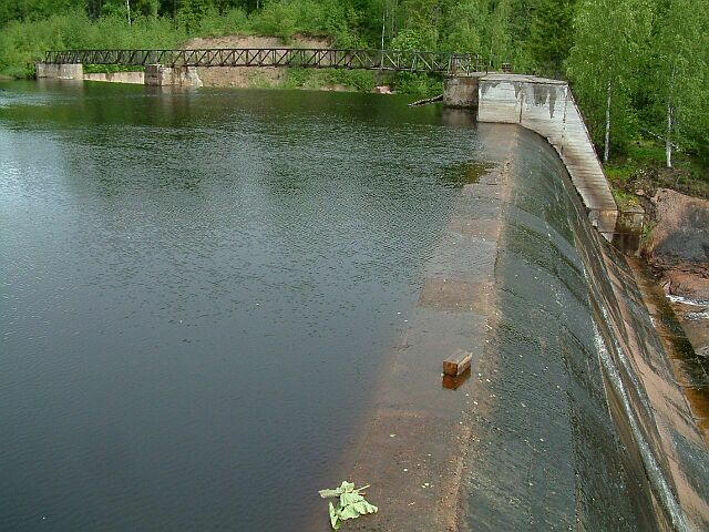 June 15, 2004. Pieni-Joki hydroelectric power plant