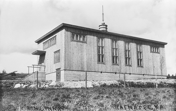 1930-luvun. Käsnäselän urheiluseura Kirin talo Kirinlinna