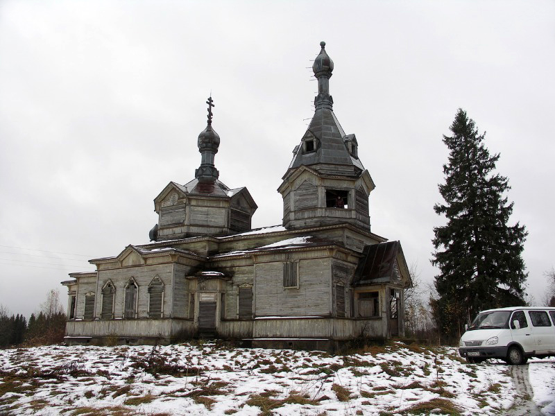 Конец 1990-х годов. Орусъярви. Православная церковь