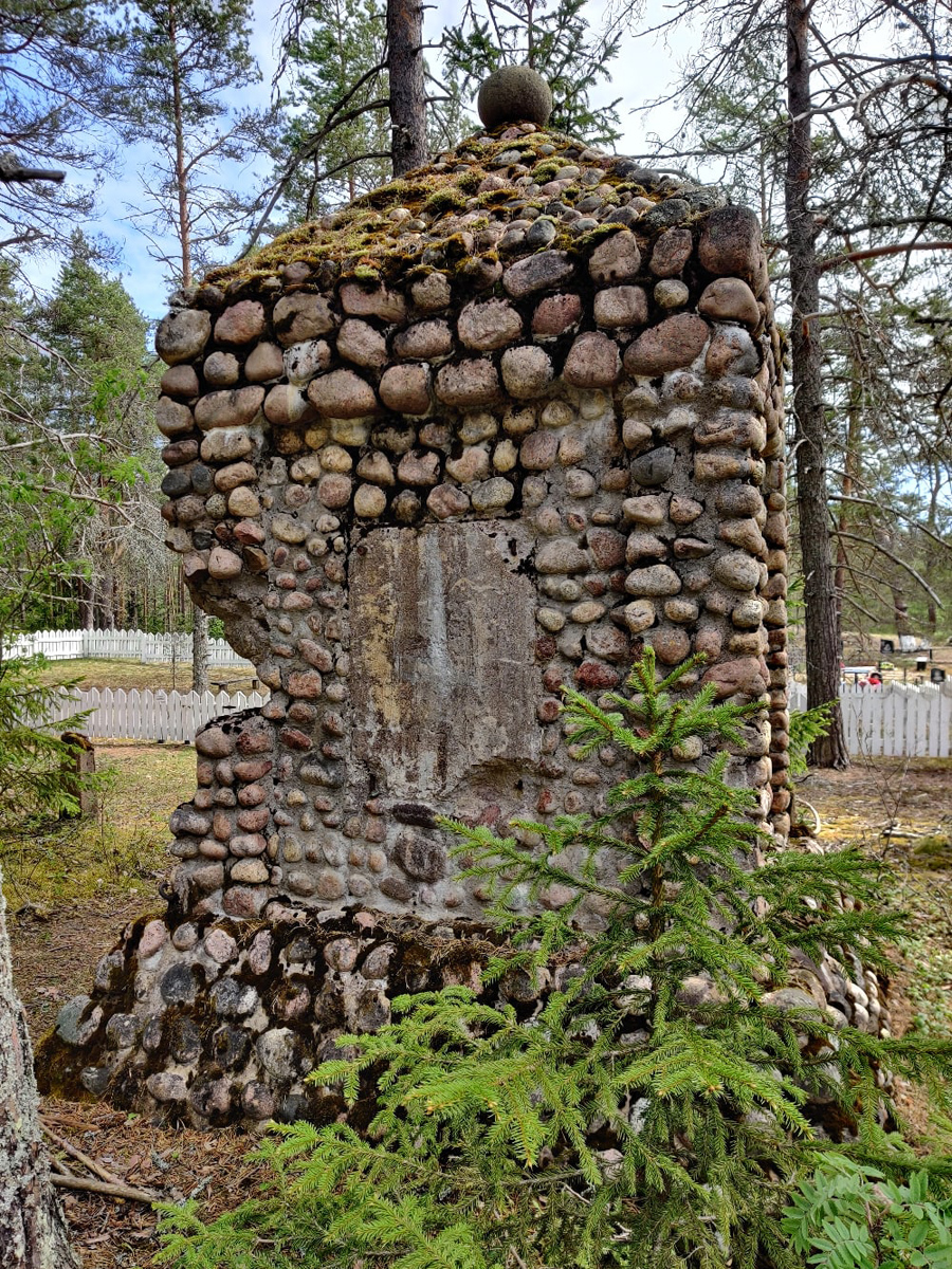 June 6, 2020. Ylä-Uuksu. Monument of the The Finnish War of Independence