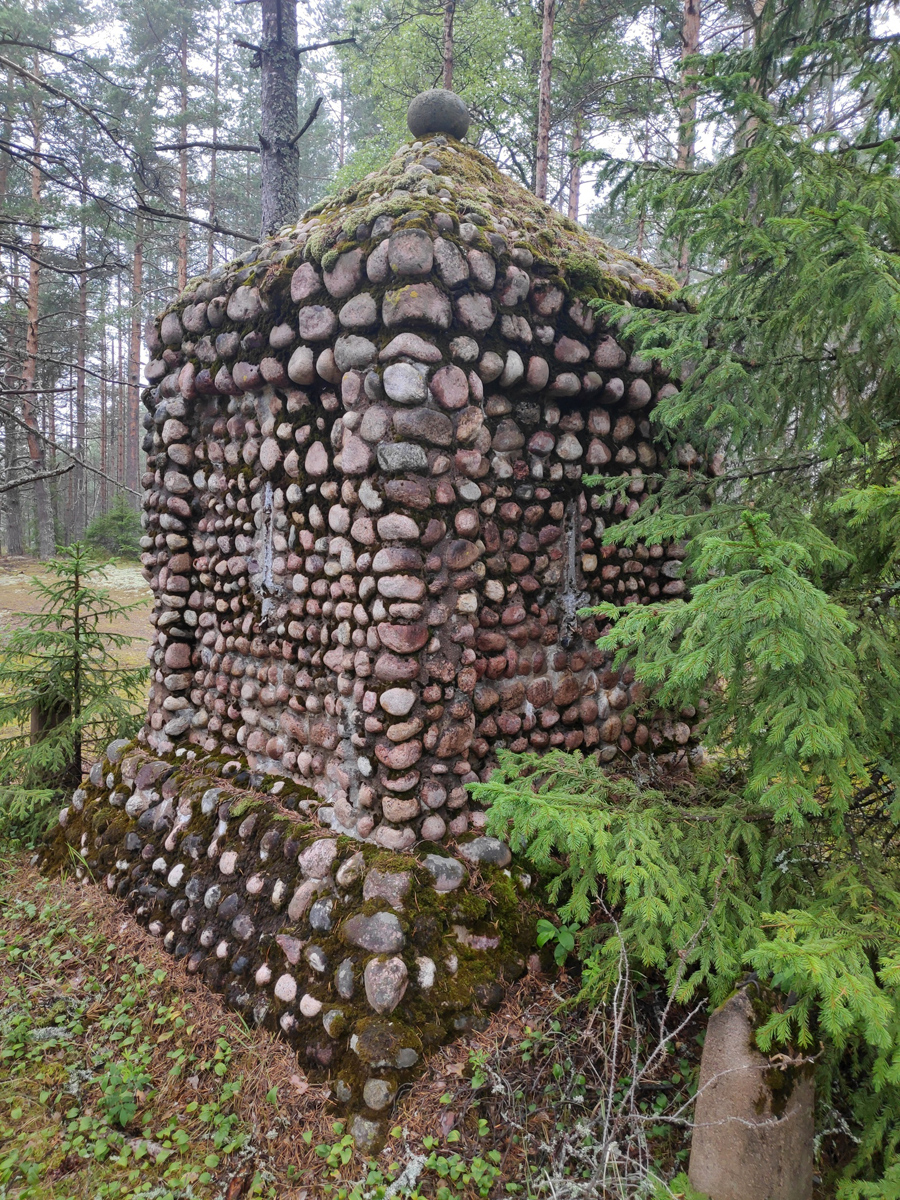 June 2020. Ylä-Uuksu. Monument of the The Finnish War of Independence