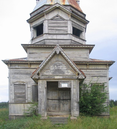 30 июля 2006 года. Орусъярви. Православная церковь