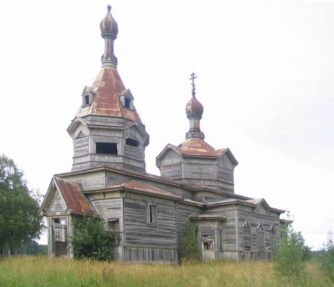 July 30, 2006. Orusjärvi. The orthodox church