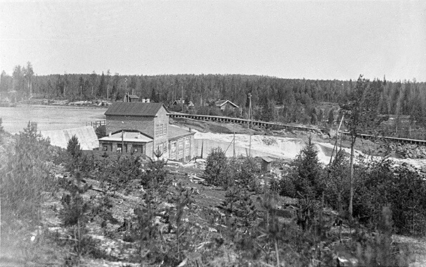 1920 год. Гидроэлектростанция Суури-Йоки