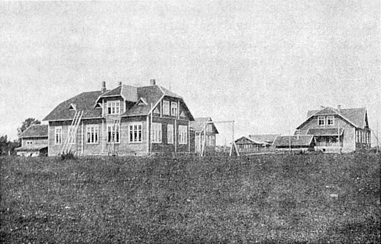 1920-luvun alussa. Orusjärven kansakoulu