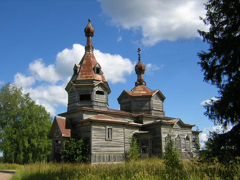 July 23, 2006. Orusjärvi. The orthodox church