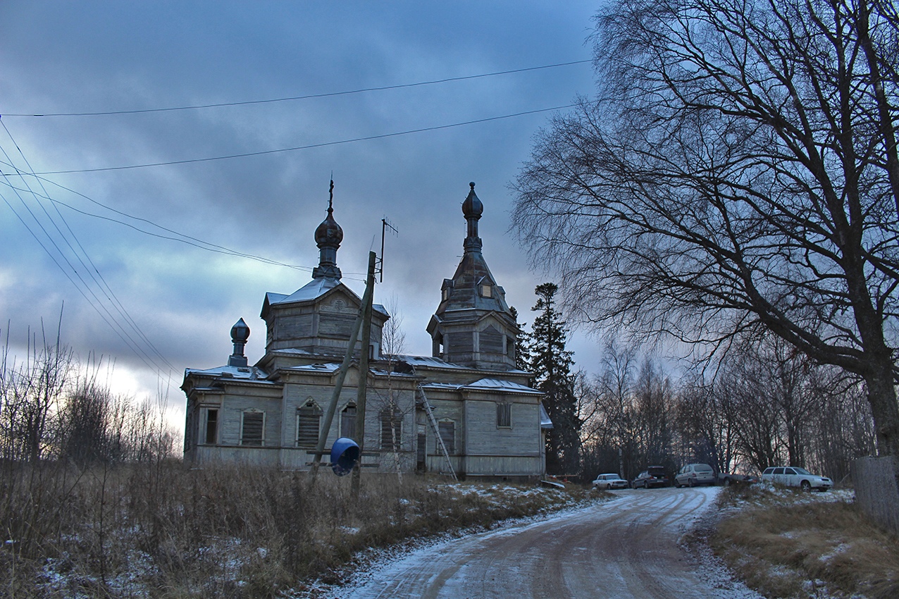 November 2018. Orusjärvi. The orthodox church