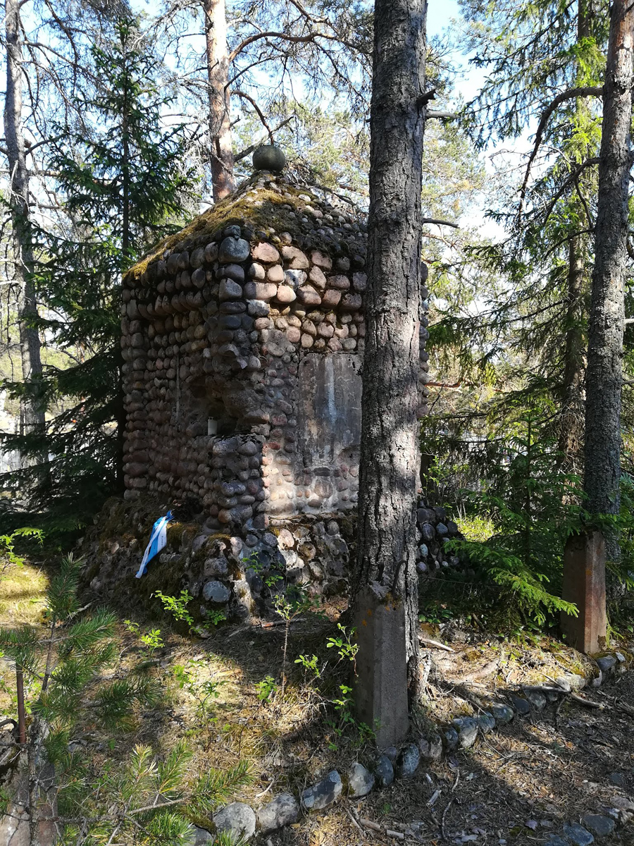 June 16, 2018. Ylä-Uuksu. Monument of the The Finnish War of Independence