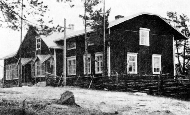 1920's. Ylä-Uuksu. Popular School