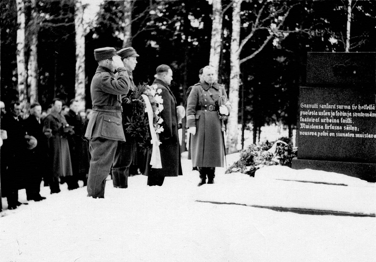 20. maaliskuuta 1938. Vapaussodan sankarien muistomerkki
