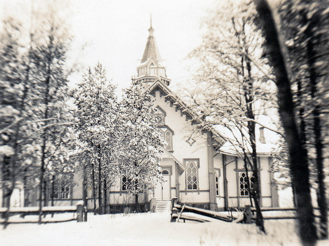 Late 1930's. Lutheran church