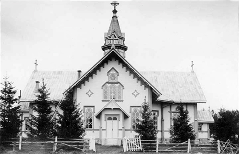 Early 1930's. Lutheran church