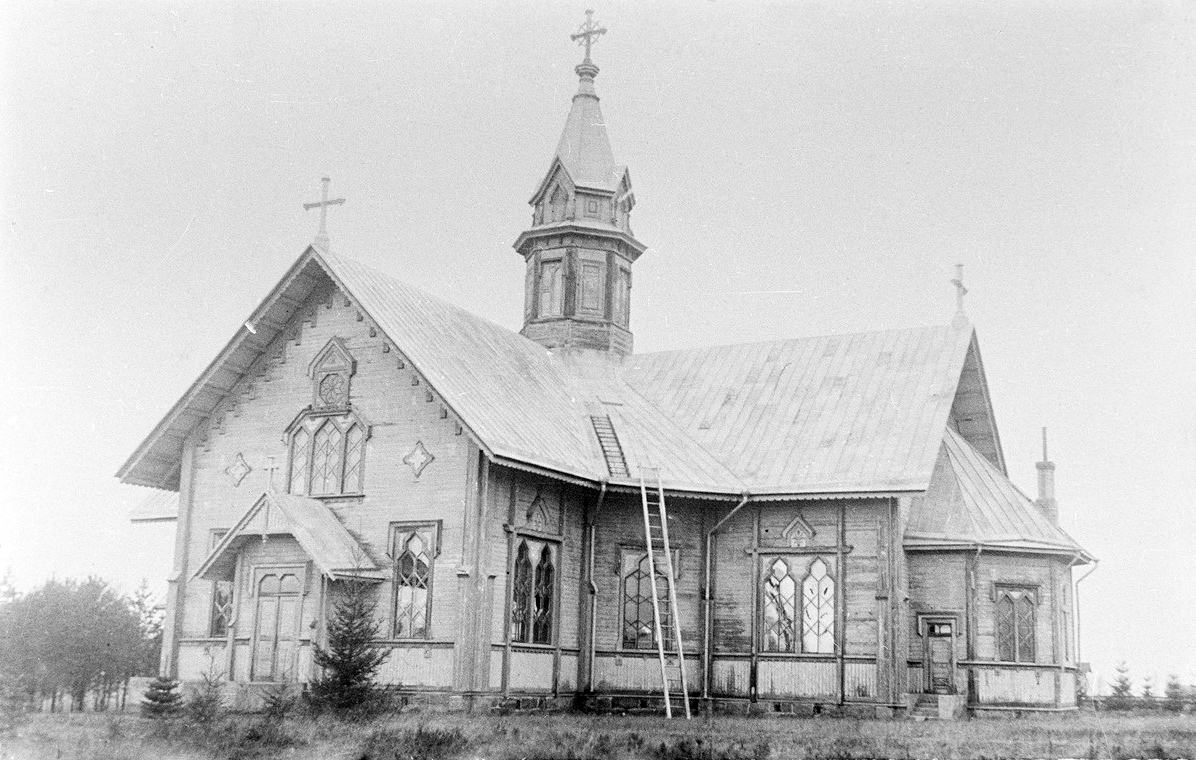 Early 1920's. Lutheran church