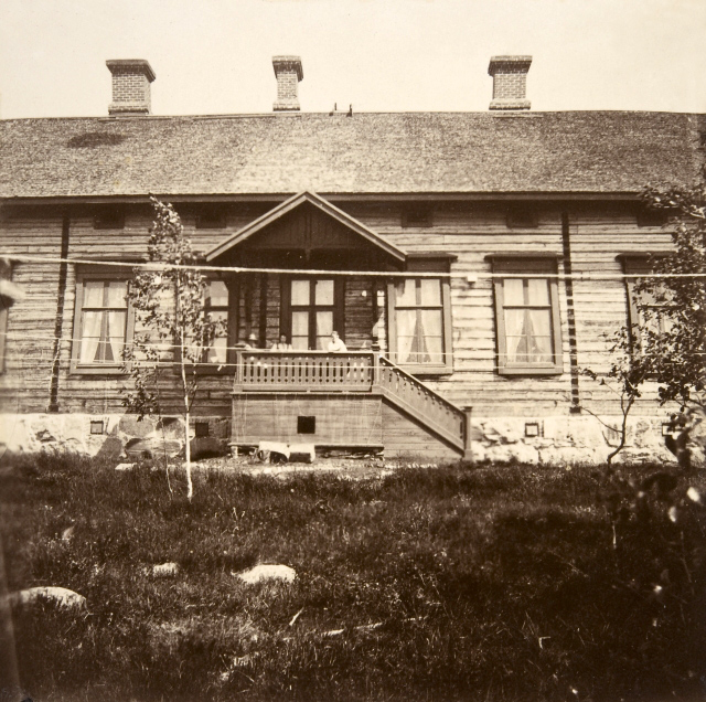 Early 1890's. Priest house