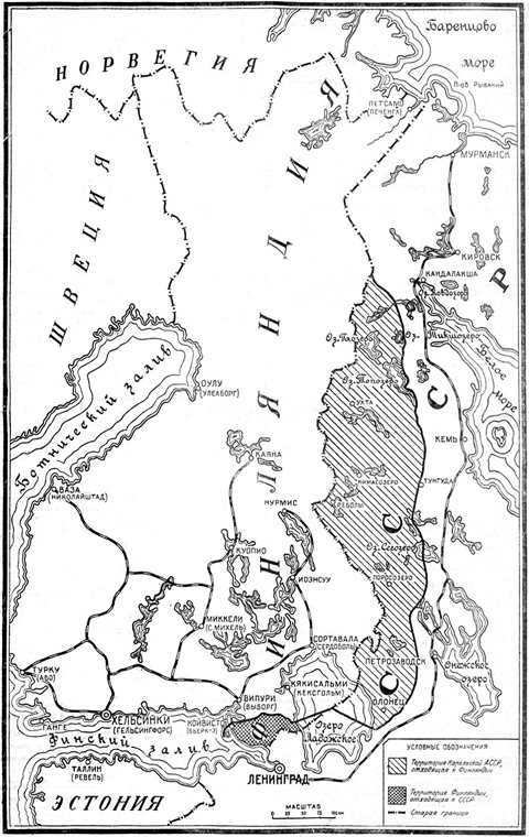 Map of the territorial exchange