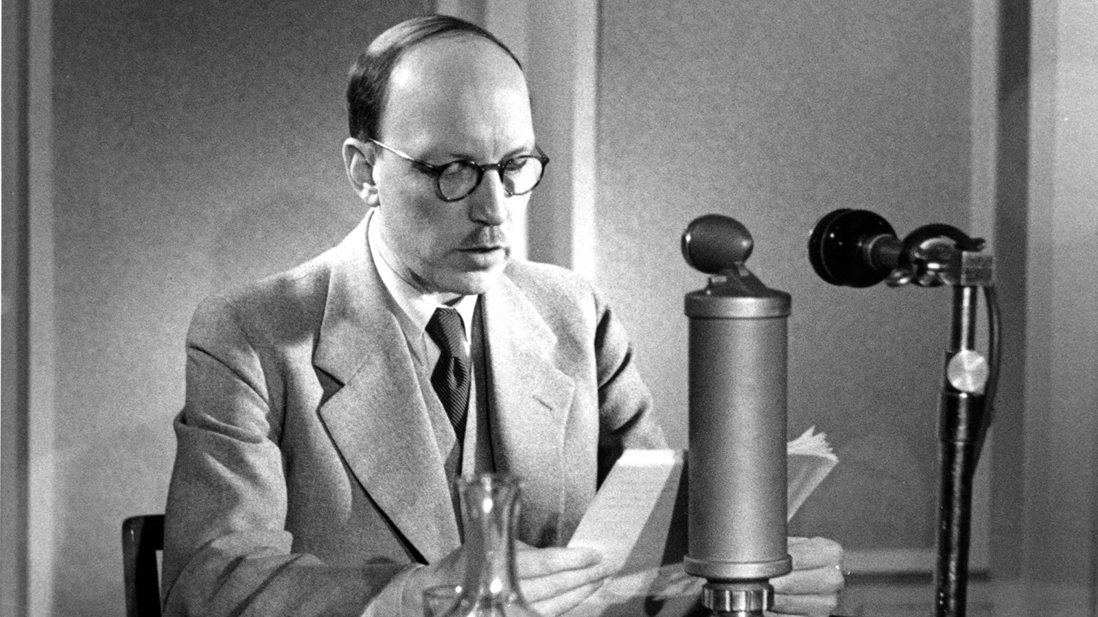 June 26, 1941. President of Finland Risto Ryti speech on radio