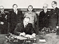 April 6, 1948. Moscow. Signing of the Finnish–Soviet Agreement of Friendship, Coöperation, and Mutual Assistance