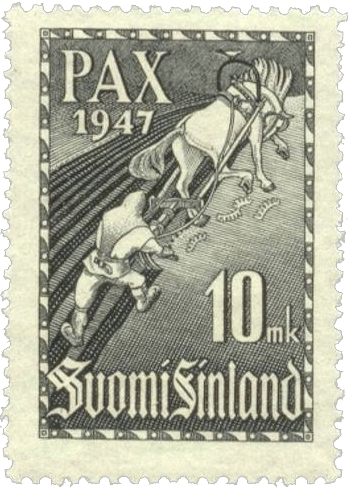1947. Почтовая марка Финляндии