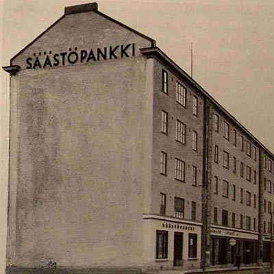 1930. Sortavala. Savings bank
