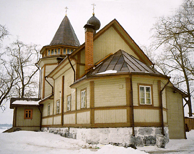 Early 2000's. St.Nicolas church in Rantue