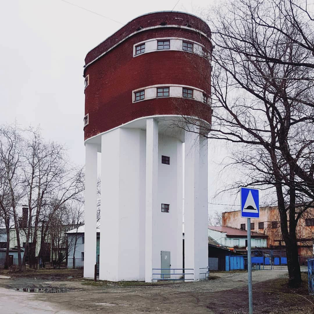 April 2018. Sortavala. Water tower