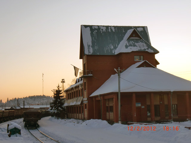 February 12, 2012. Sortavala. New Railway Station Building
