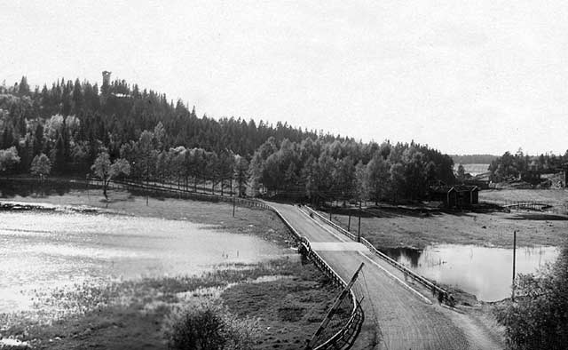 1926 год. Сортавала. Мост у парка