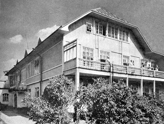 1930's. Sortavala. Nurses' community hospital - 1