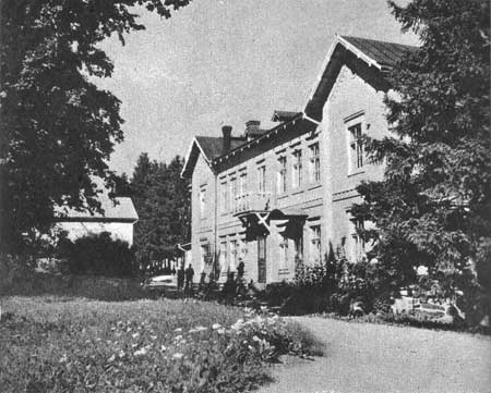 1930's. Sortavala. Teacher's seminary. Man's hospice