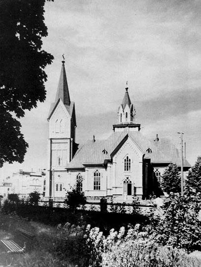 1930-е годы. Сортавала. Лютеранская церковь