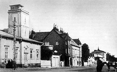 1920's. Sortavala. The Karelian street