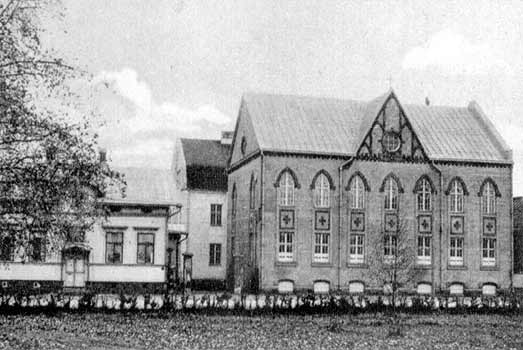 1920-luvun. Sortavala. Suomen Kirkon Sisälähetysseuran raamattutalo