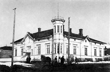 1910's. Sortavala. Corner of Berg