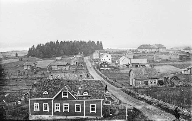1920's. Suistamo. Kirkonkylä