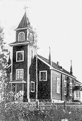 1930-е годы. Лоймола. Лютеранская церковь