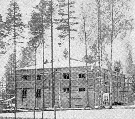 1939 год. Лоймола. Здание оборонной организации